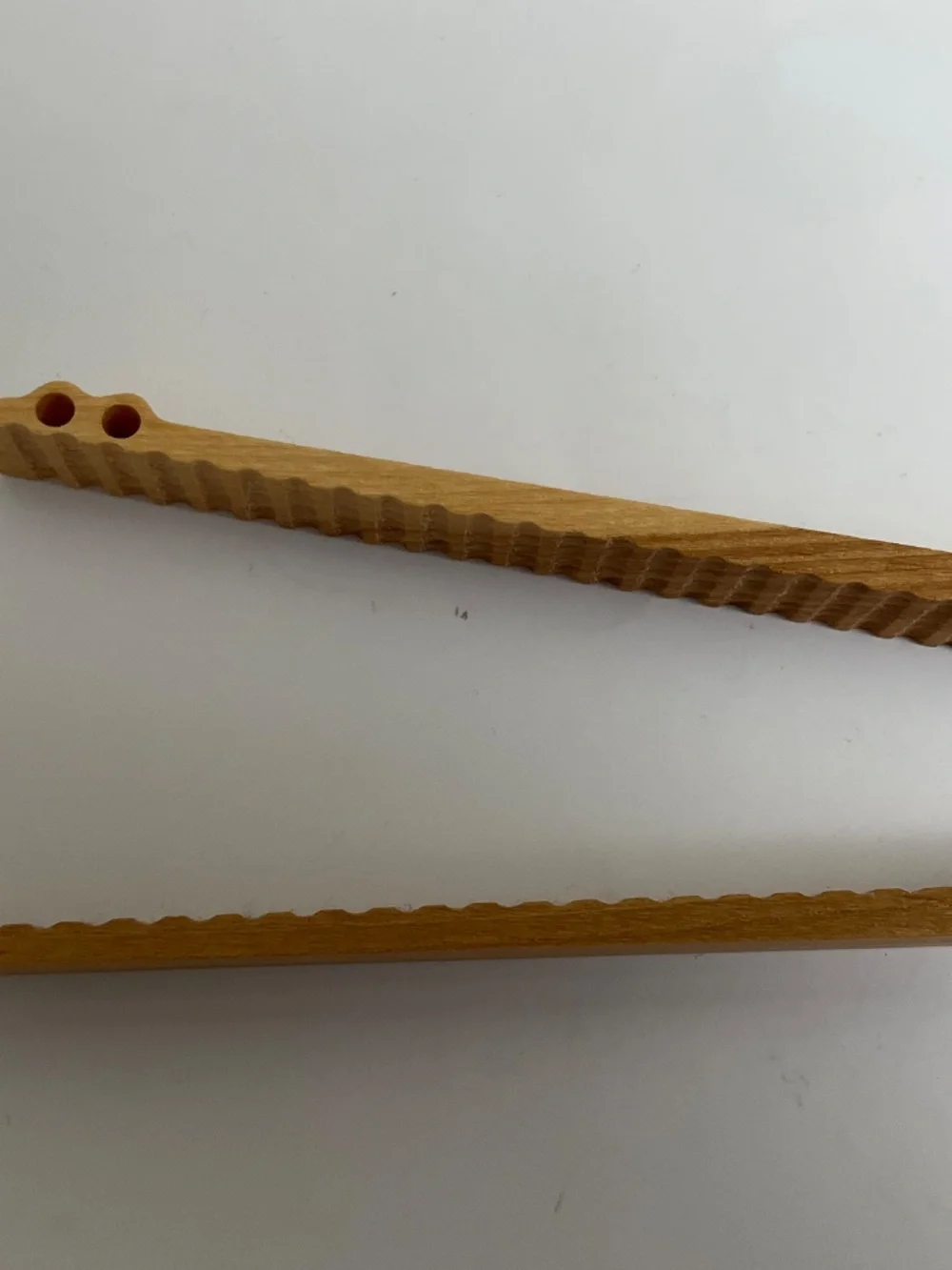 MR. ART CROCODILE-SHAPED WOODEN TOASTER TONGS~NEW!